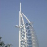The famous Burj Al Arab.