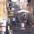 Trattoria, pizzeria Manhattan on Salita Madonna Degli Angeli in Agrigento., Sicily Italy