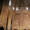 Photos inside the Poblet Monastery.