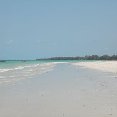 The beach of Kiwengwa in Zanzibar.