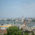 Budapest Hungary Panoramic view of Budapest.