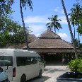 The airport of Ko Samui, Thailand.