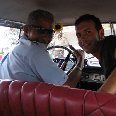 Havana Cuba Our Cuban taxi driver.