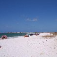 Sardinia Italy The white sand beaches of Sardinia.