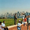 New York United States Taking pictures at the of Liberty, New York.
