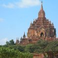 Photos of the temples in Bagan, Myanmar.
