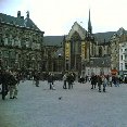 Amsterdam Netherlands The Dutch Royal Palace on Dam Square, The Netherlands.