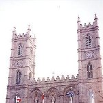 Notre-Dame Basilica in Old Montreal, Canada.
