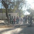 Pictures of a theatrical event for the children in Arica, Chile.