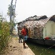 Ready for our floating home in Kerala., Kerala India