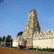 Photos of the Sri Bhuvaneswari temple in Mysore, India.