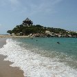 Pictures of the beaches in Parque Tayrona, Colombia.