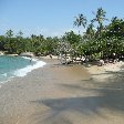 Rainforest beaches in Colombia.