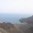 The coastal cliffs of Aden, Yemen