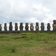 Easter Island Chile Pictures of Rapa Nui Moai sculptures