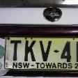 New South Wales, Towards 2000 License Plate Australia