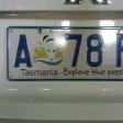 Tasmania Explore the Possibilities License Plate Australia