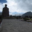 The monument at La Mitad del Mundo