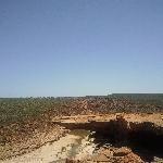 Kalbarri Australia River view from Nature's Window, Kalbarri