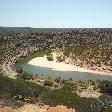 The river and the valley below Nature's Window, Kalbarri