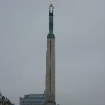 Riga Latvia The Freedom Monument dedicated to the victims of the Latvian War of Indepence