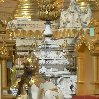 Pictures of the Shwedagon pagoda in Yangon, Myanmar