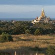 Bagan Myanmar Balloon flight over The Pagoda's of Bagan, Myanmar