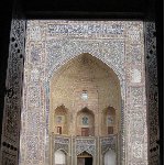 Photos of the Mir-i Arab madrasah Mosque in Bukhara, Uzbekistan, Bukhara Province Uzbekistan
