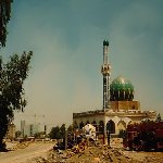 Photo of the Albunneya mosque in Baghdad, Iraq