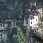 Paro Bhutan Tiger's Nest monastery of Taktsang Dzong, Bhutan