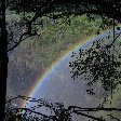 Rainbow at Victoria Falls, Zimbabwe