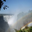 Victoria Falls Zimbabwe Photo rainbow at Victoria Falls