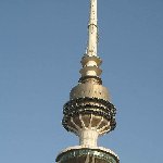 Photos of the Kuwait telecommunication tower