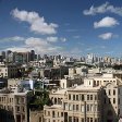 Baku Azerbaijan Panoramic view from Maiden Tower, Baku, Azerbaijan