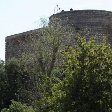 The city walls of Old Baku City, Baku Azerbaijan