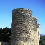 Maiden Tower in Baku, Azerbaijan 