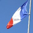 French flag in St Martin