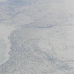 View from the plane, GreenlandLan