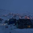 Tasiilaq Greenland Tasiilaq by night, pictures