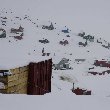 Small village in Greenland