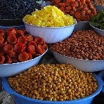 Pictures of the streetmarket in Dushanbe, Tajikistan