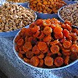 Dried fruit on the market in Dushanbe, Tajikistan, Dushanbe Tajikistan