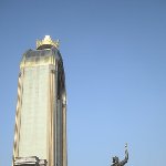 Dushanbe Tajikistan The Monument of Ismail Samani on Rudaki Avenue, Dushanbe