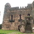 Gondar Ethiopia Panoramic pictures of the Fasilides Castle in Gondar, Ethiopia