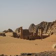 Khartoum Sudan Nubian pyramids of Meroe, Sudan