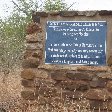 Magomba Swaziland Entrance of the Mkhaya Game Reserve, Swaziland