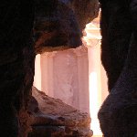 The great temple of Petra Jordan Diary Information