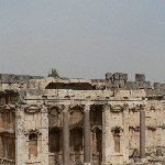 The Roman temple ruins of Baalbek Lebanon Photograph