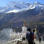 Annapurna circuit trek map Nepal Travel Pictures