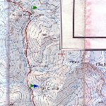 Annapurna circuit trek map Nepal Diary Photo